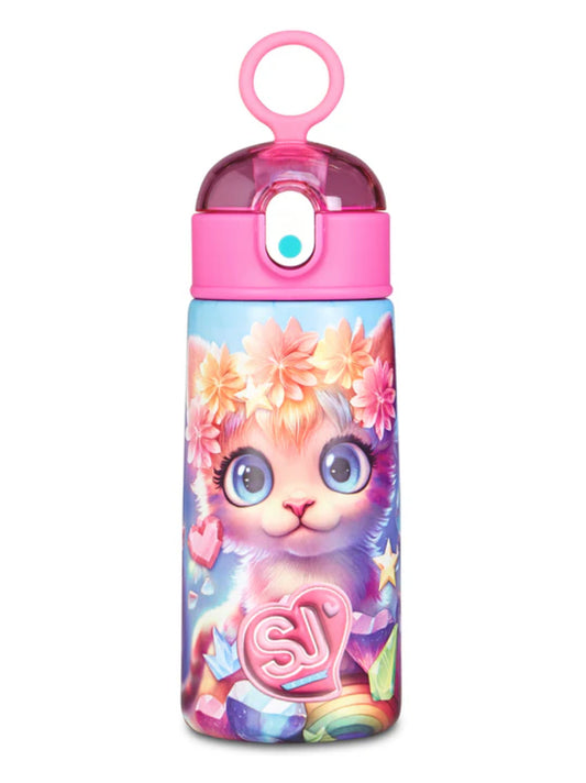Borraccia con Cannuccia SJ Seven – Gattino 460 ml