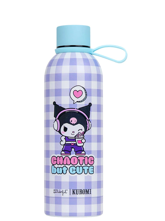 Borraccia Termica Kuromi 500 ml – Chaotic but Cute Mr. Wonderful