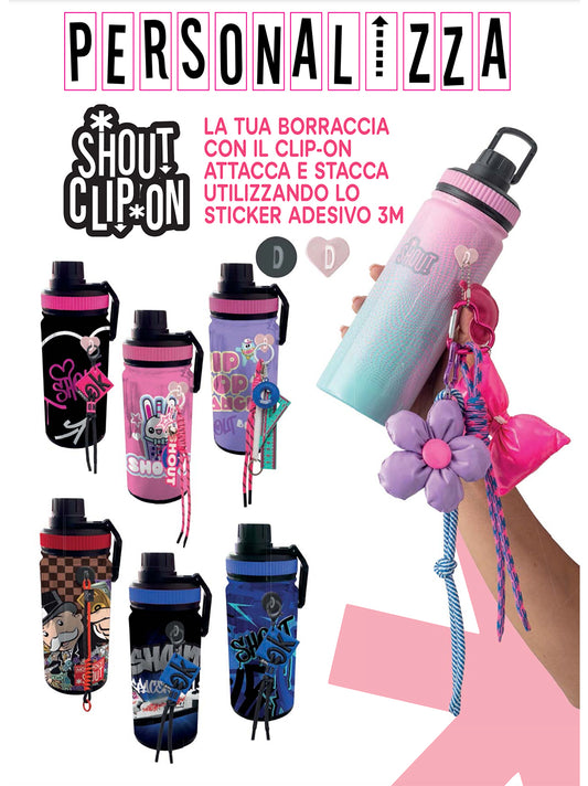Borraccia Termica Shout Clip-On