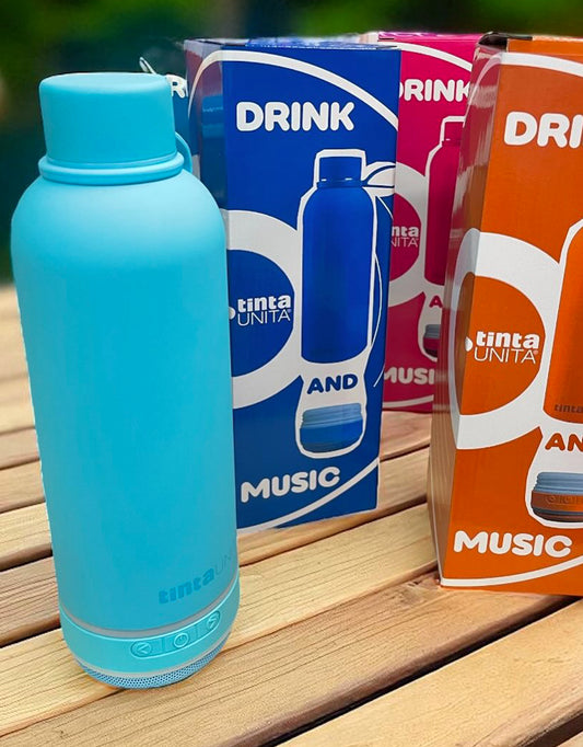 Borraccia Termica Tinta Unita con cassa Bluetooth