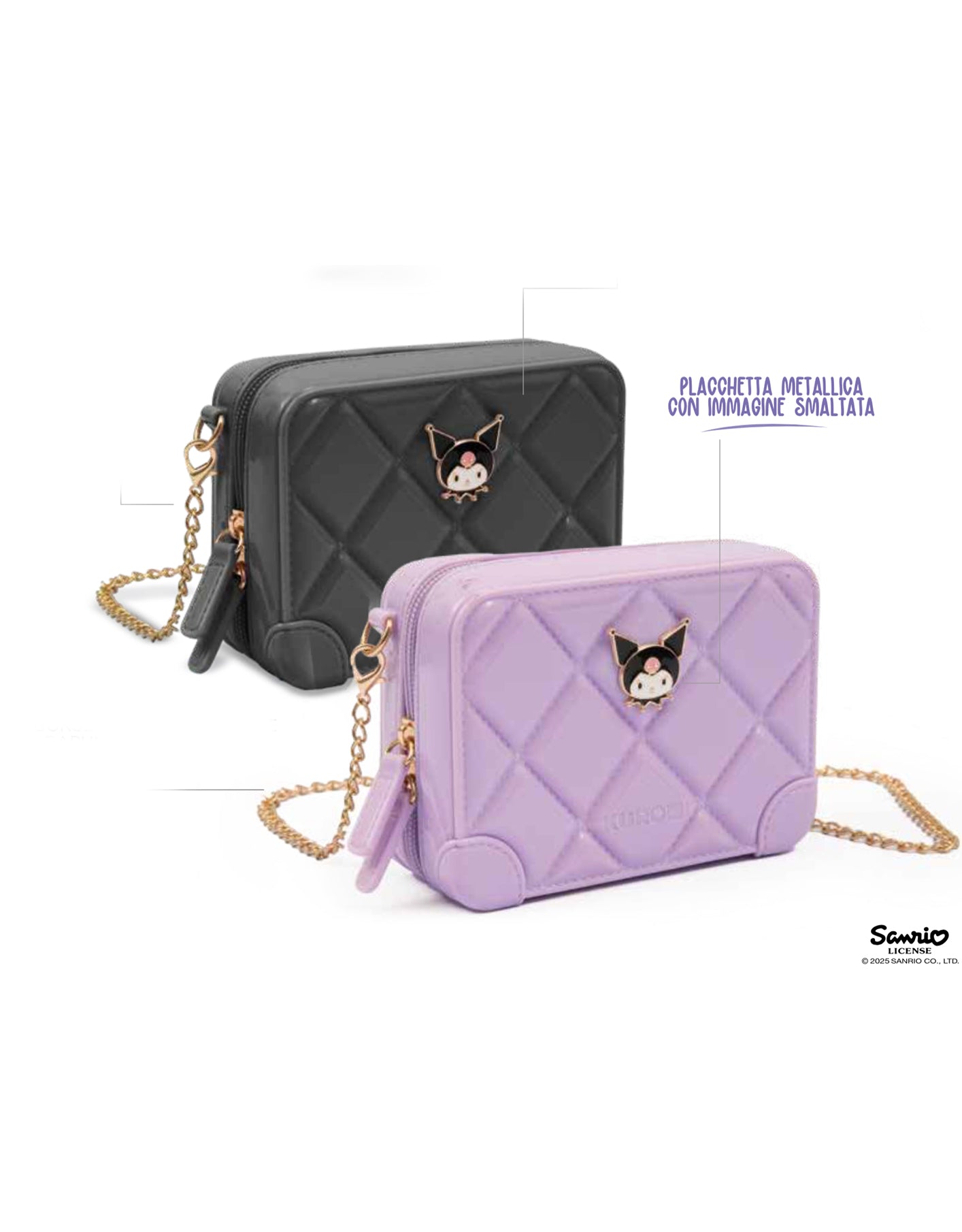 Borsetta Rettangolare Sanrio – Kuromi