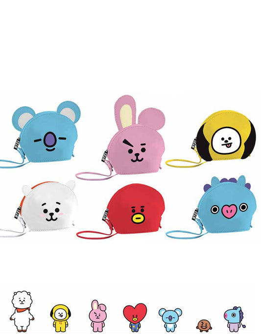 BT21 Borsa con Tracolla in Ecopelle