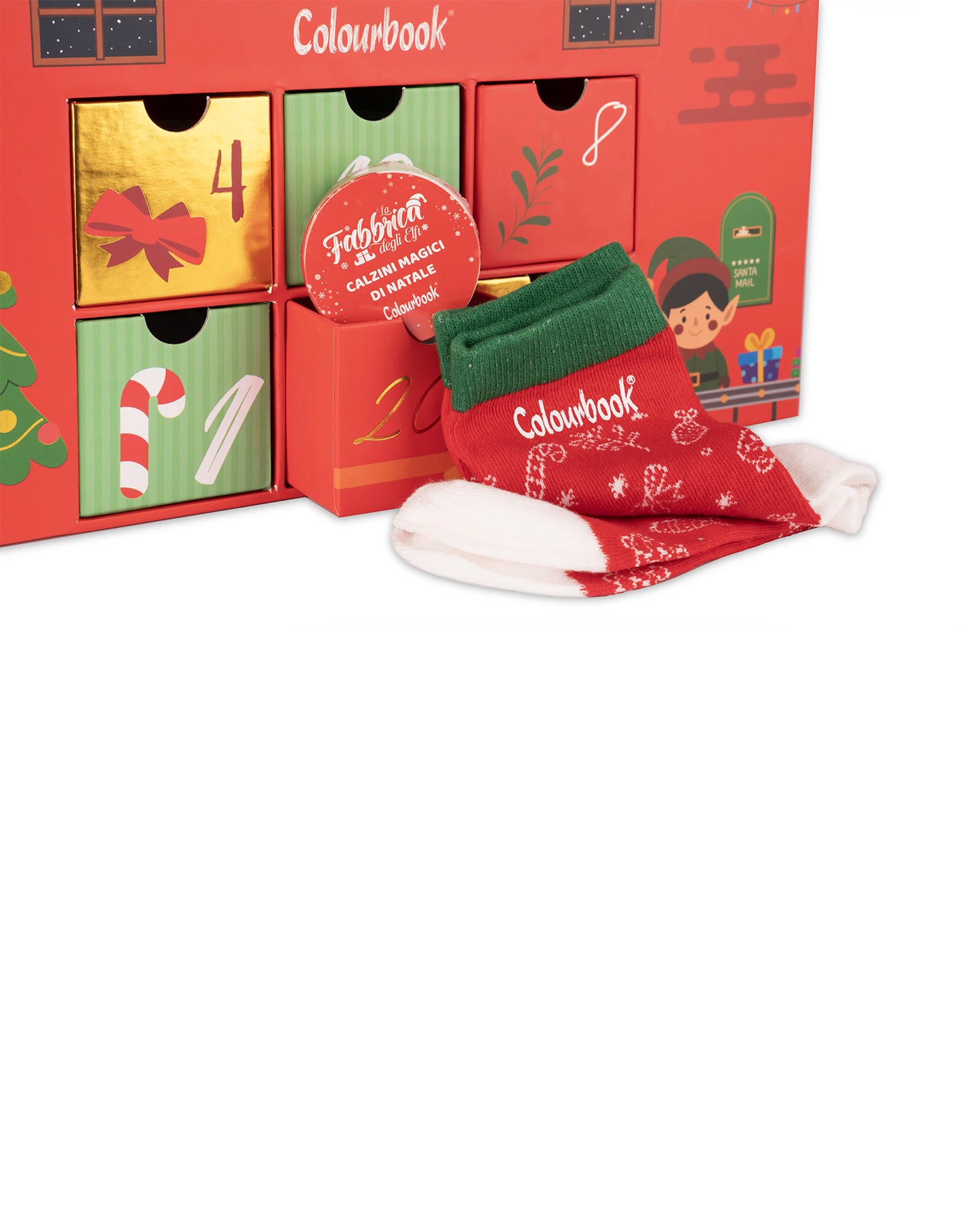 Calendario dell’Avvento 2025 – La Fabbrica degli Elfi Colourbook