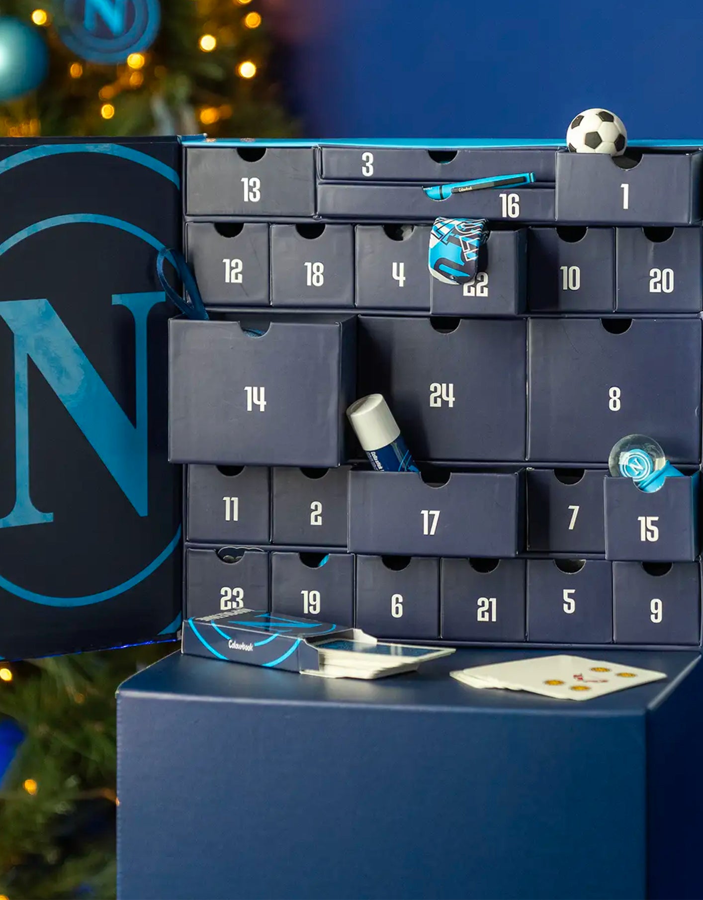 Calendario dell’Avvento 2025 SSC Napoli – Colourbook
