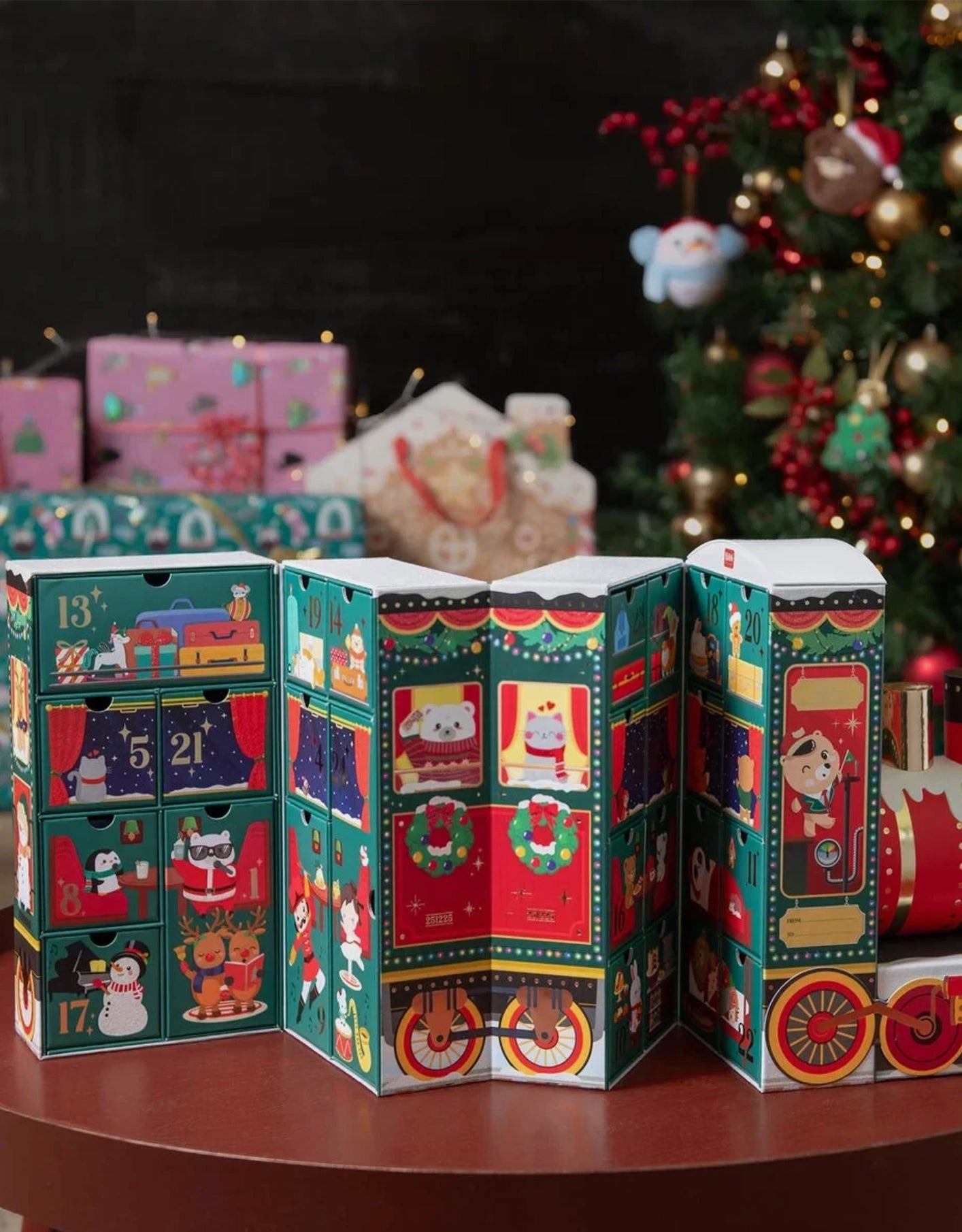 Calendario dell’Avvento Legami 2025 – Christmas Countdown Dream Express