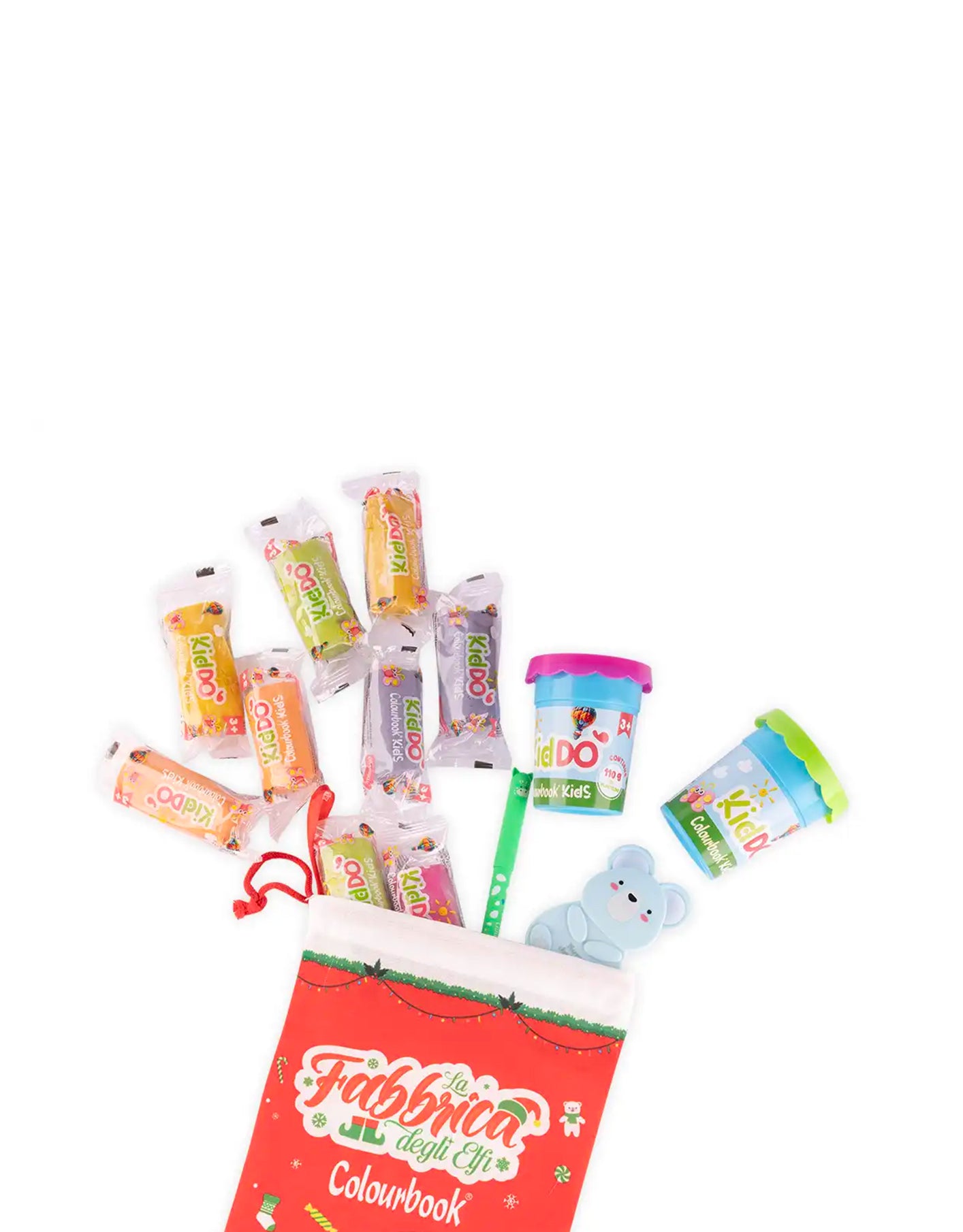 Calza della Befana “La Fabbrica degli Elfi” Colourbook