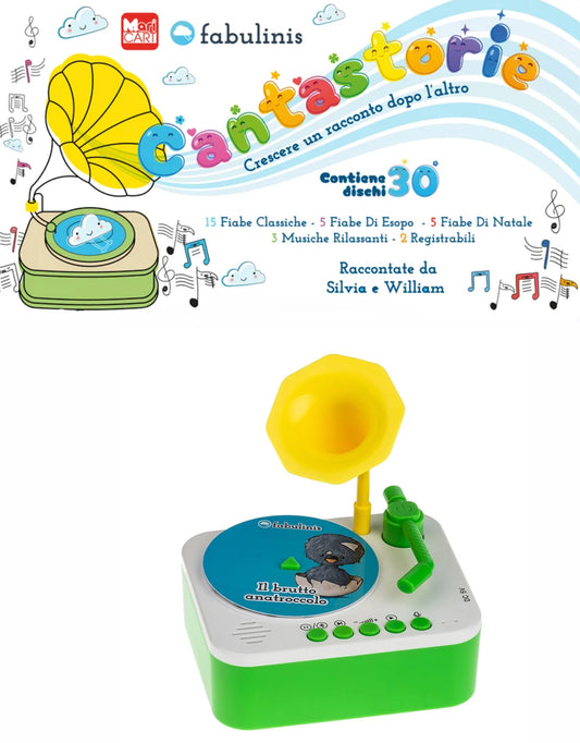 Il Cantastorie – una nuova magia con le voci di Silvia e William di Fabulinis