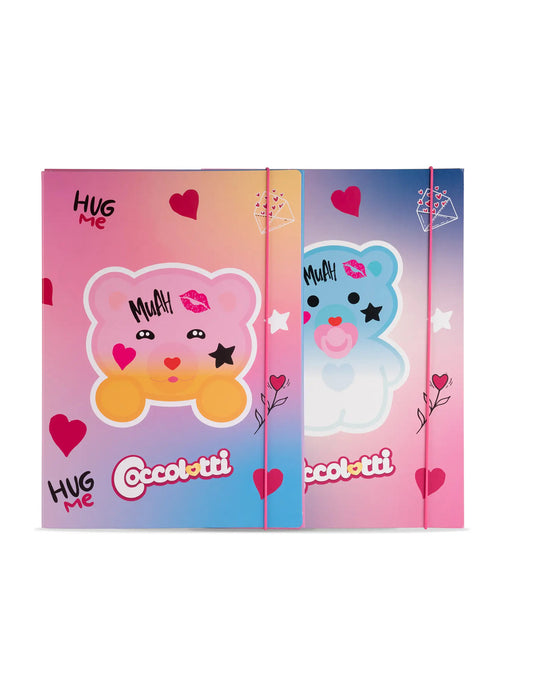 Cartellina A4 con Elastico Coccolotti by Colourbook – Love & Tell