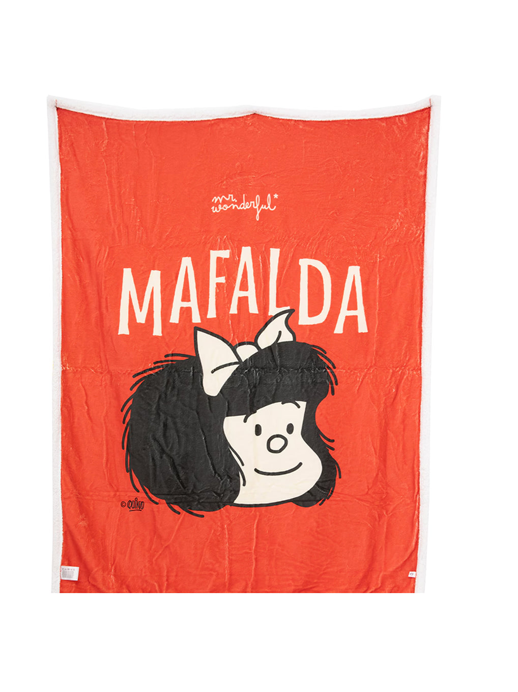 Coperta Mafalda in Pile con Custodia – Mr. Wonderful