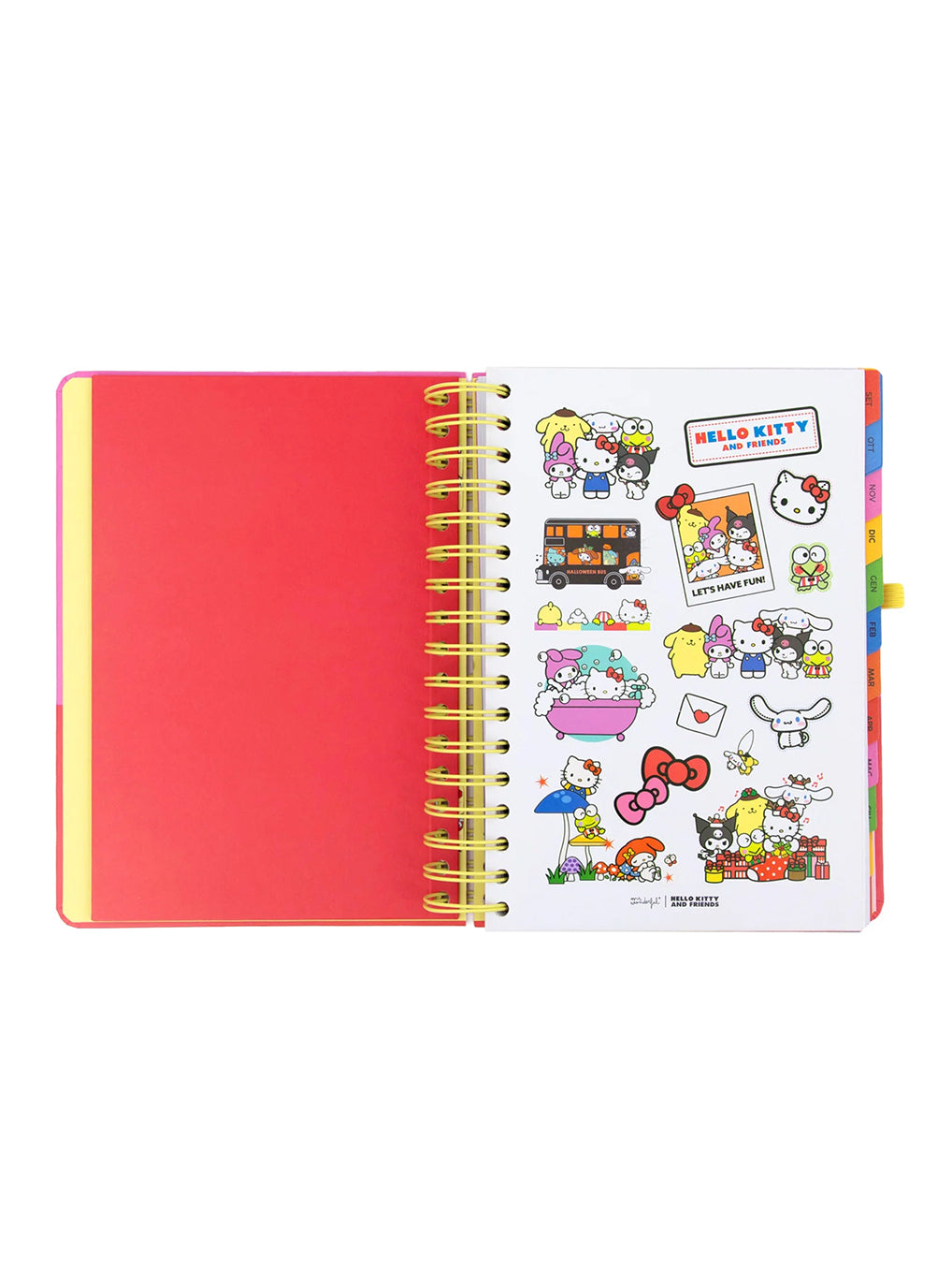 Diario Agenda 2026-2027 Hello Kitty & Friends x Mr. Wonderful Giornaliero – Siamo la squadra migliore