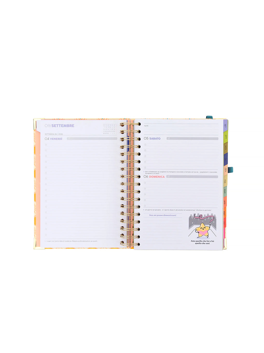 Diario Agenda Mr. Wonderful 2026-2027 Giornaliera – La Magia delle Piccole Cose