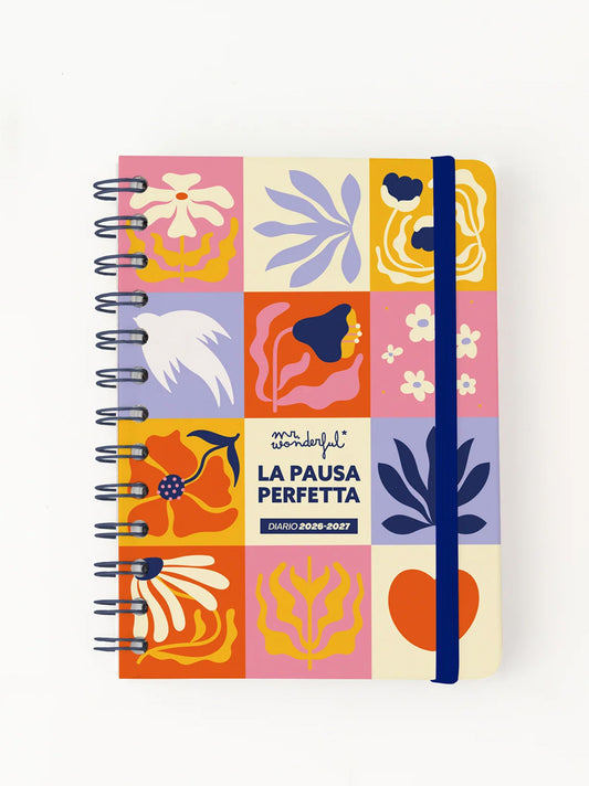Diario Agenda Mr. Wonderful Piccolo 2026-2027 Giornaliero – La Pausa Perfetta