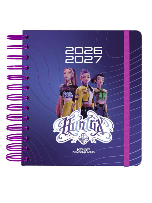 Diario Agenda Giornaliera K-Pop Demon Hunters 2026/2027