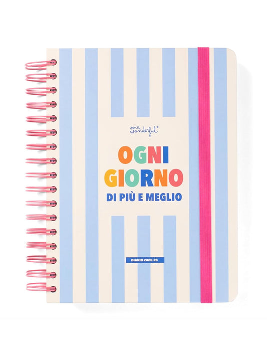 Agenda Giornaliera Mr. Wonderful Wonder 2025-2026 – Ogni giorno di più e meglio