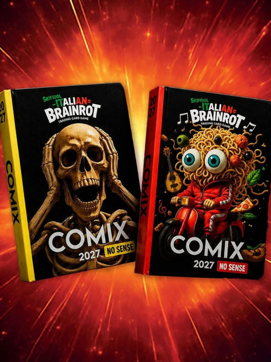 Diario Comix Italian Brainrot con Card Collezionabile