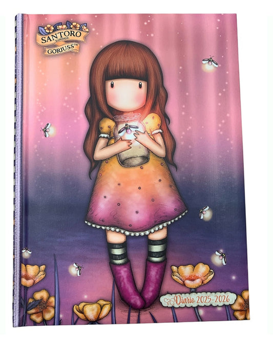 Diario Santoro Gorjuss  “Firefly Dawn in The Forest” - 2025-2026