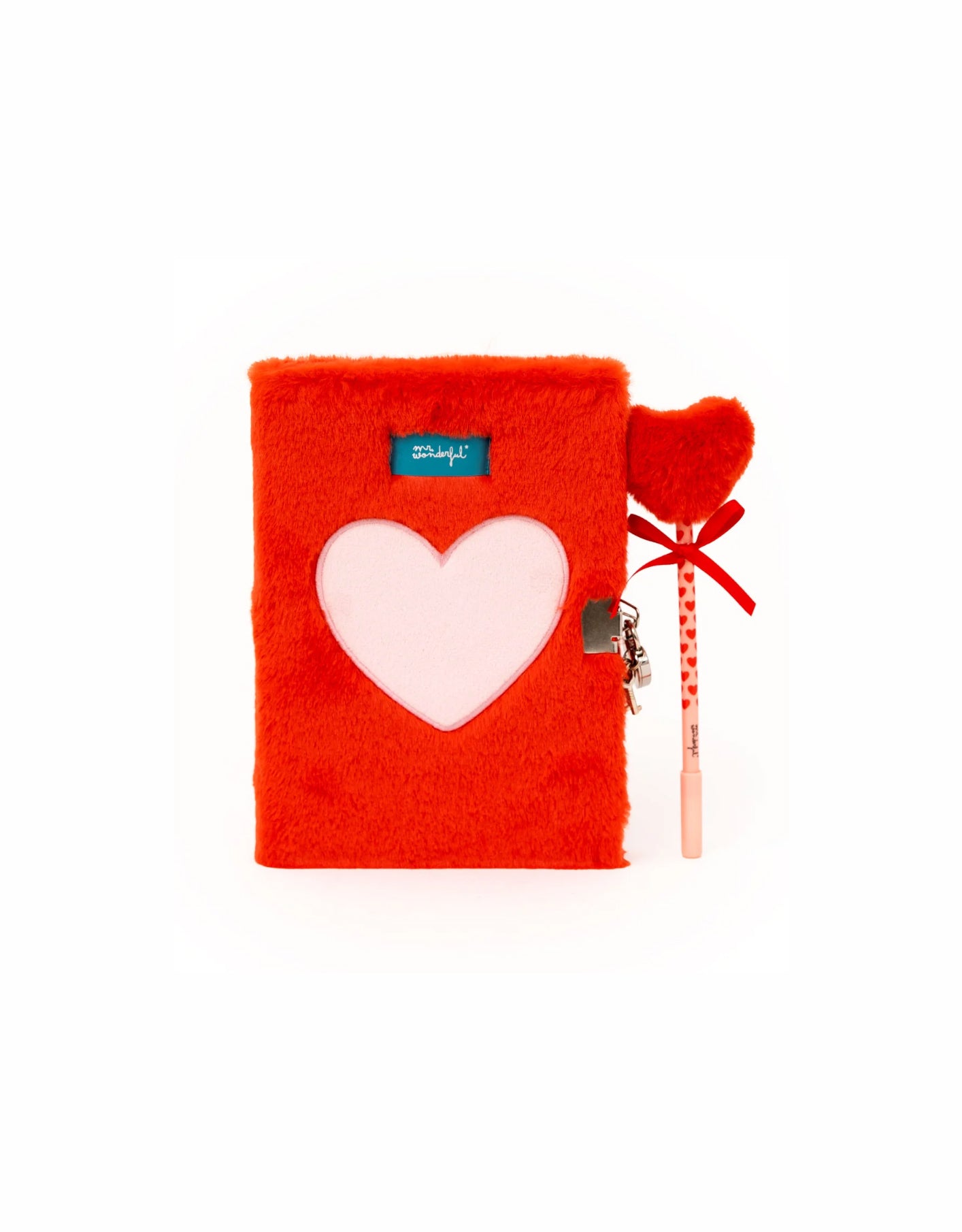 Diario Segreto con Penna Cuore in Peluche – Mr. Wonderful