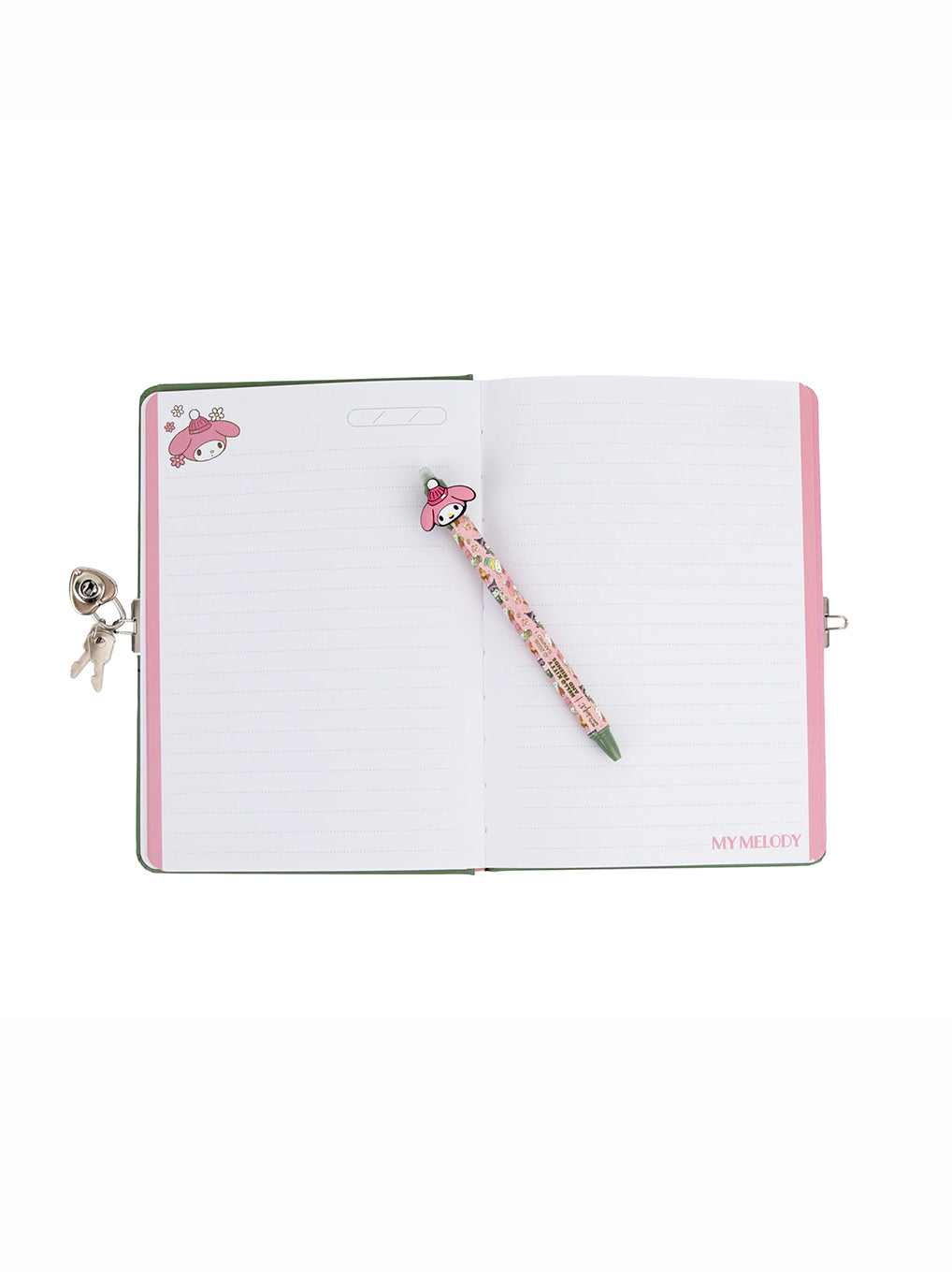 Diario Segreto My Melody con Lucchetto e Penna Cancellabile – Mr. Wonderful