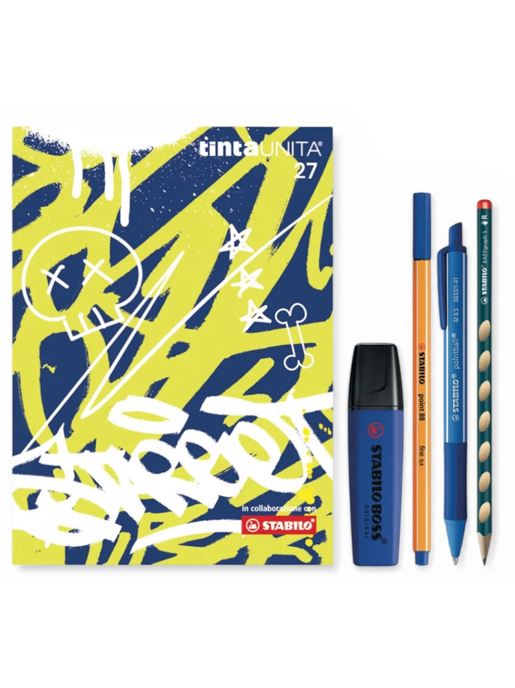 Diario Tinta Unita x STABILO 2026/2027