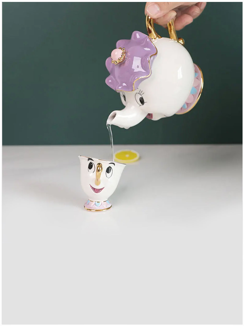 Disney Set da Tè Mrs. Potts e Chip – La Bella e la Bestia