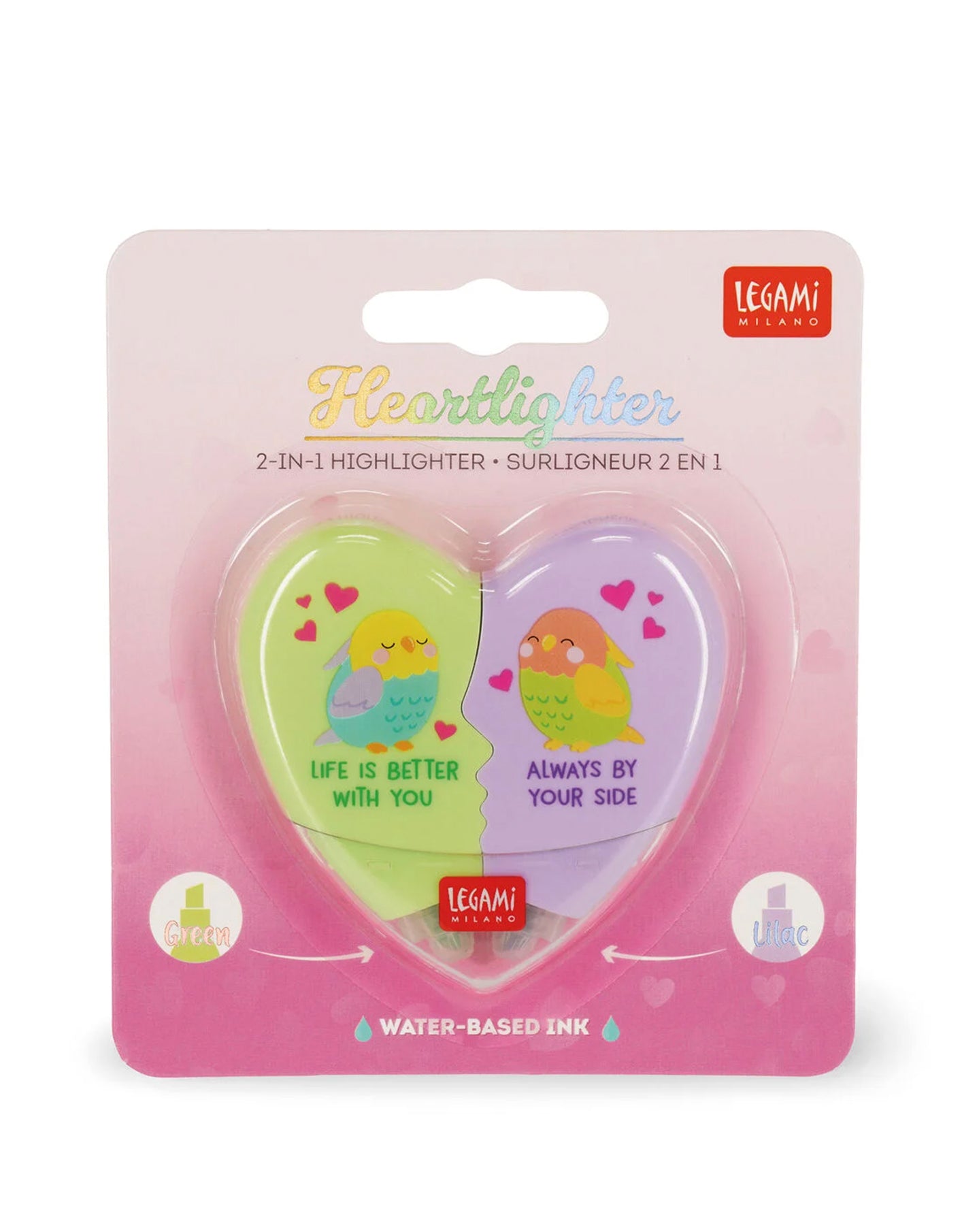 Evidenziatore 2 in 1 “Heartlighter” – Legami