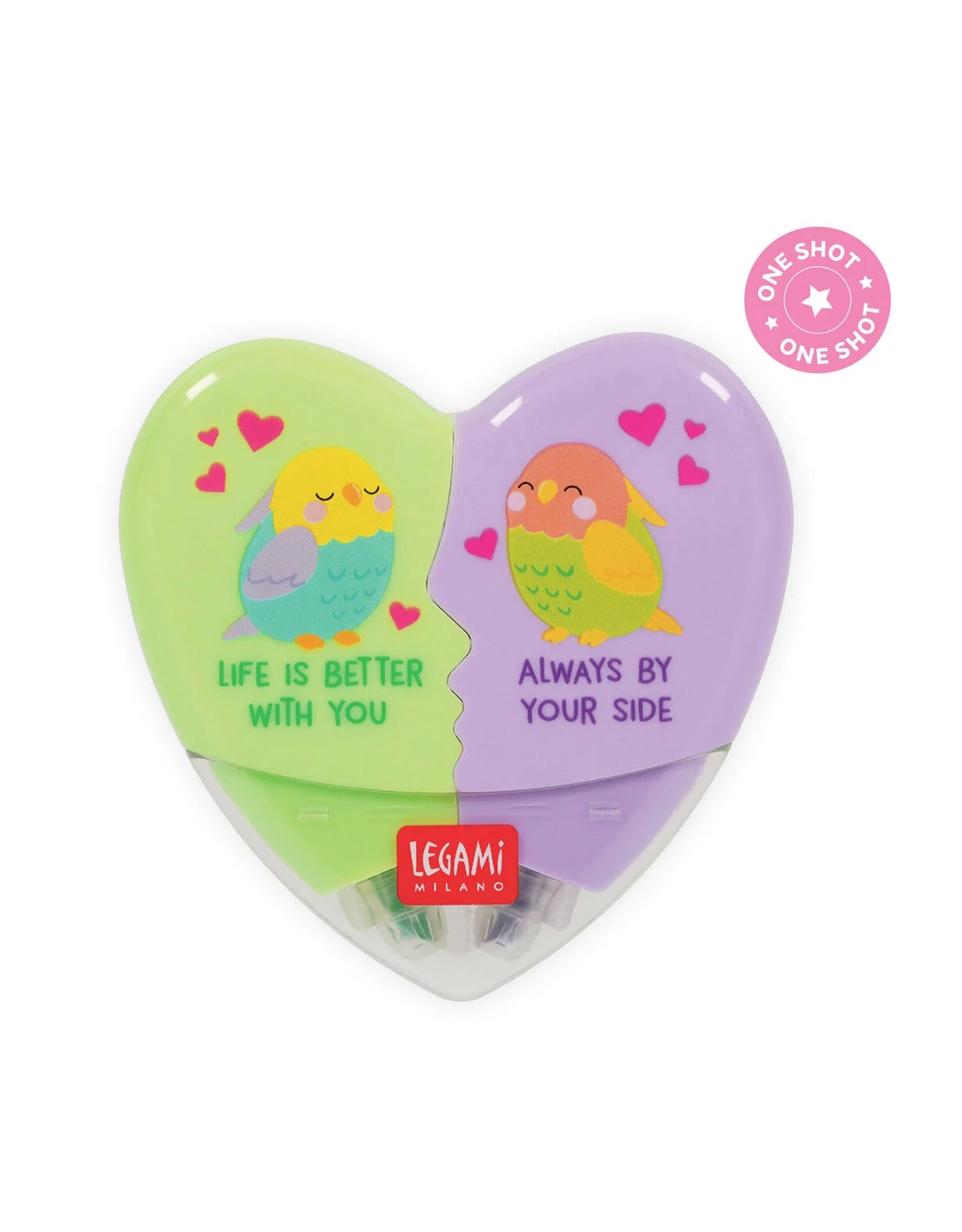 Evidenziatore 2 in 1 “Heartlighter” – Legami