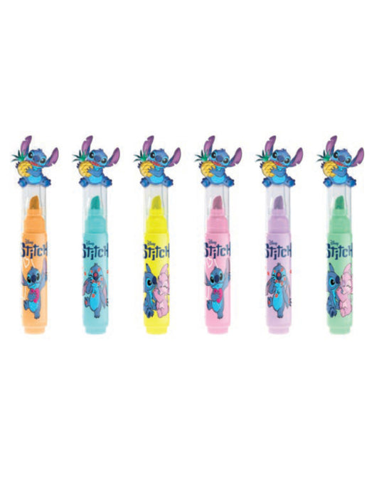 Evidenziatore con Topper Disney Stitch - Seven