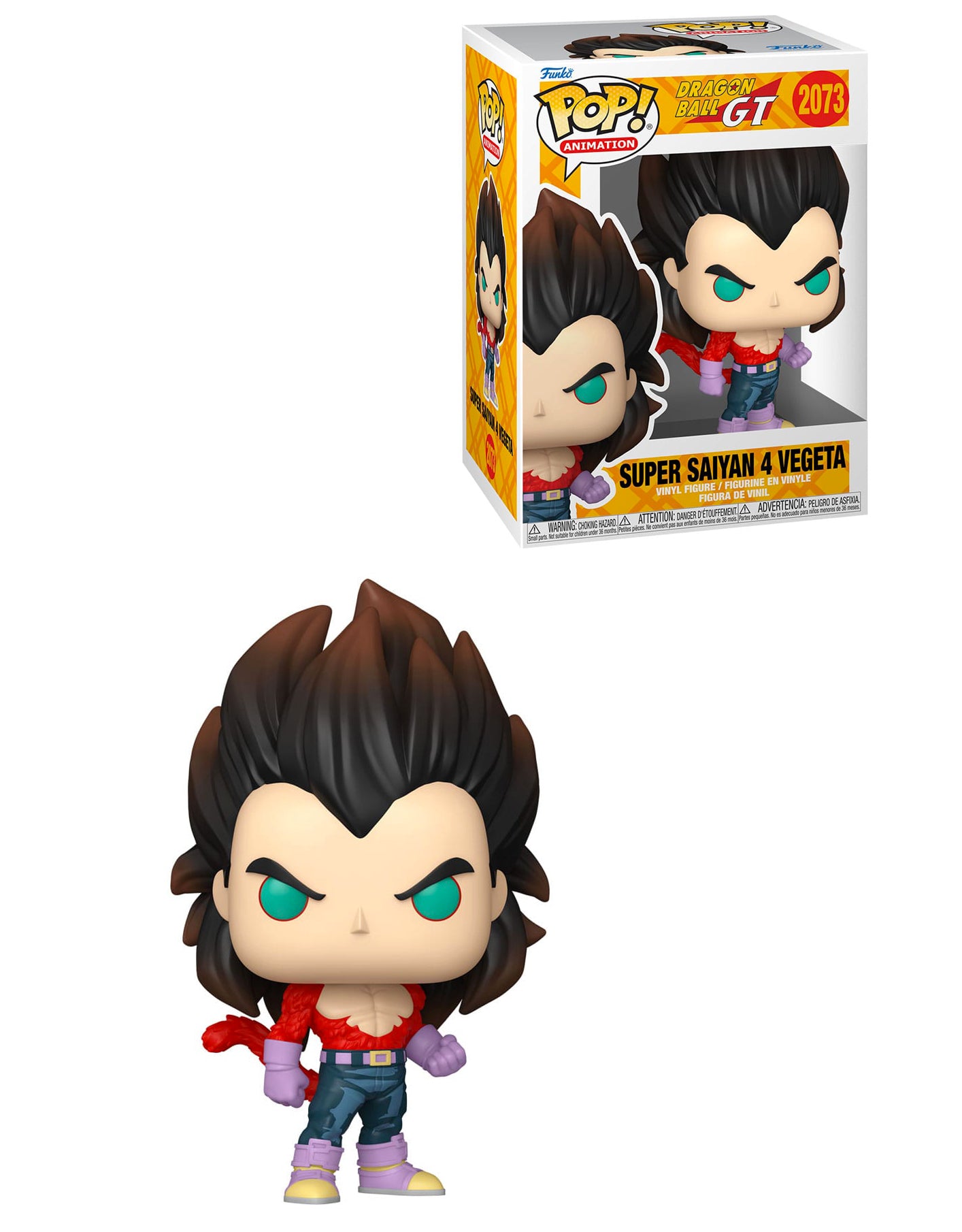 Funko Pop! Dragon Ball GT – Super Saiyan 4 Vegeta 2073