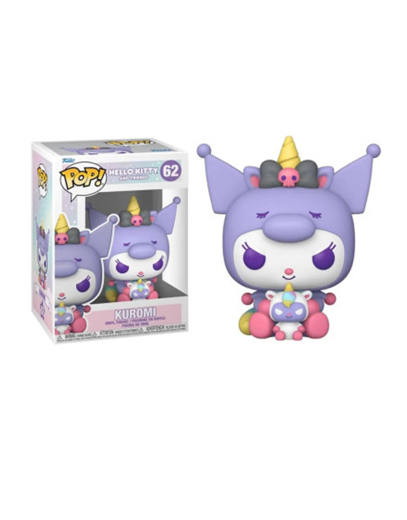 Funko Pop! Hello Kitty and Friends - Kuromi 62: Miniatura da Collezione in PVC