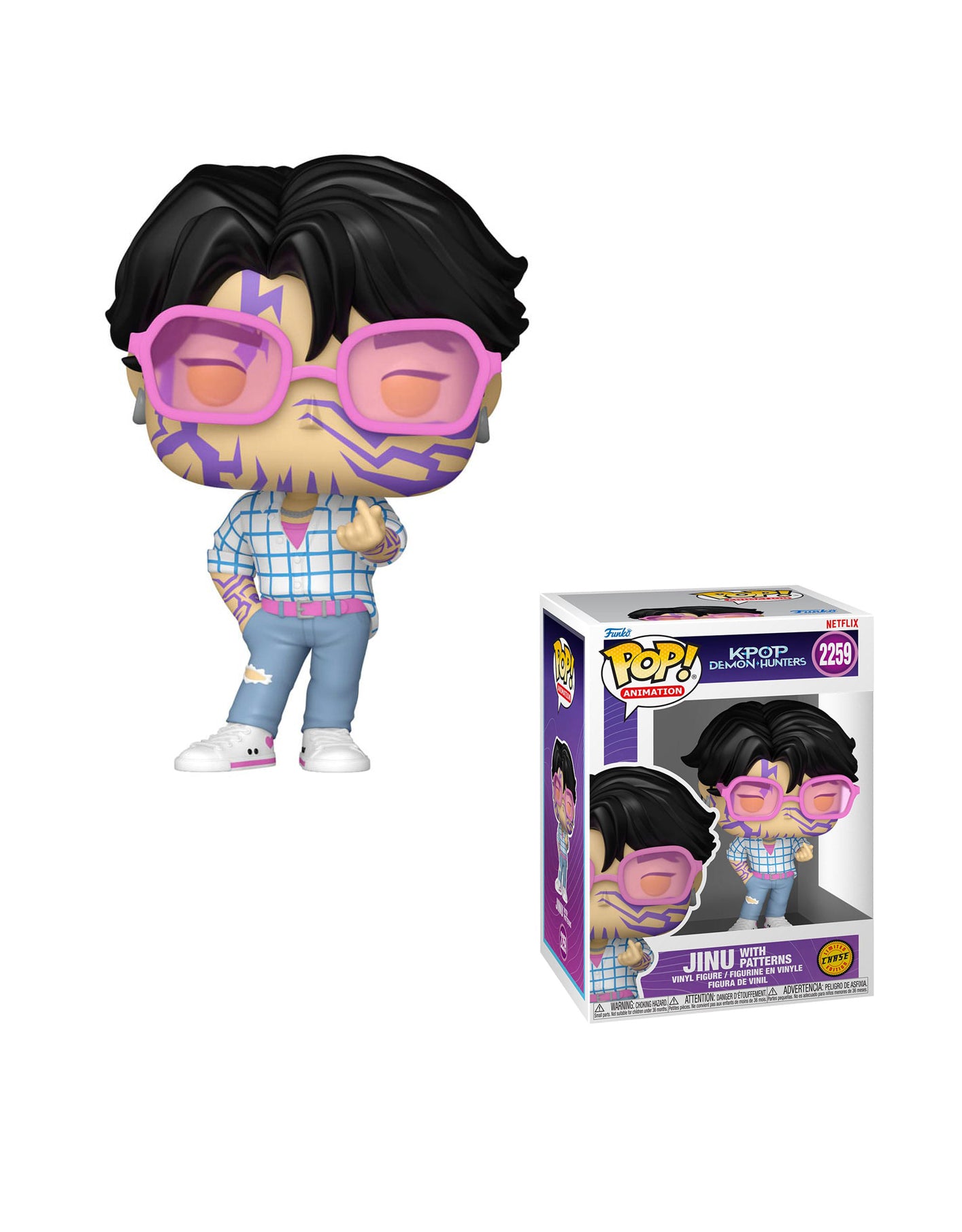 Funko Pop! K-Pop Demon Hunters – Jinu 2259 Chase Edition