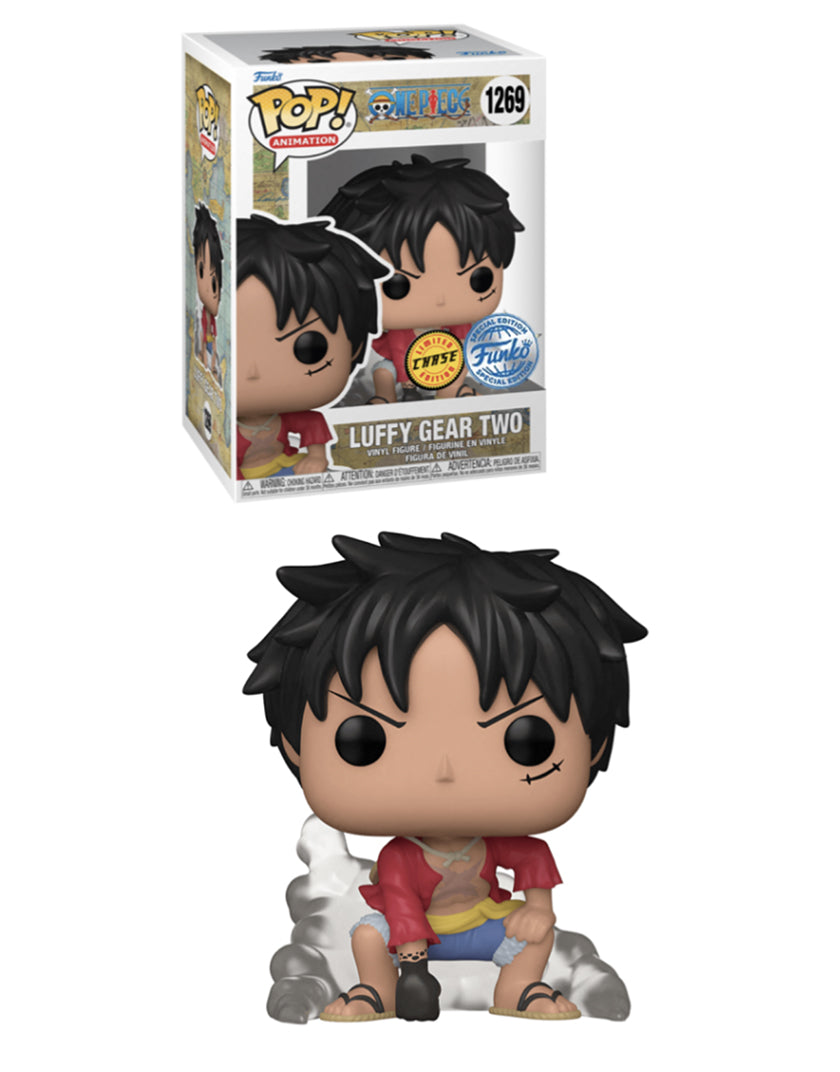 Funko Pop! One Piece - Luffy Gear Two Chase Edition: Aggiungi alla Tua Collezione un Pezzo Unico