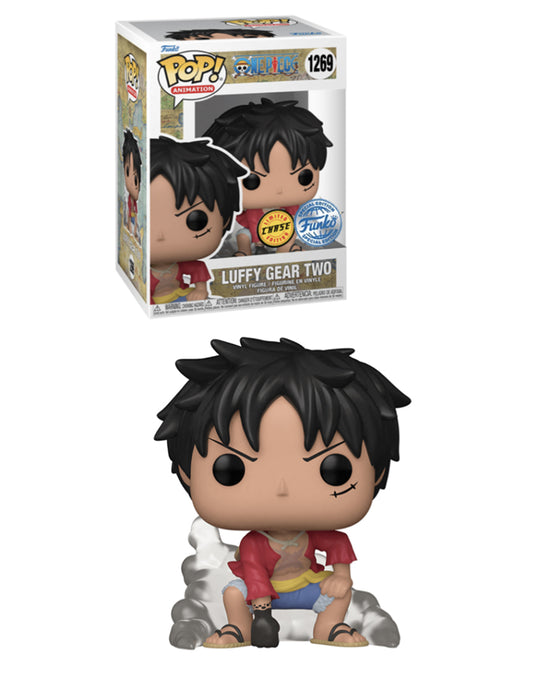 Funko Pop! One Piece - Luffy Gear Two Chase Edition: Aggiungi alla Tua Collezione un Pezzo Unico