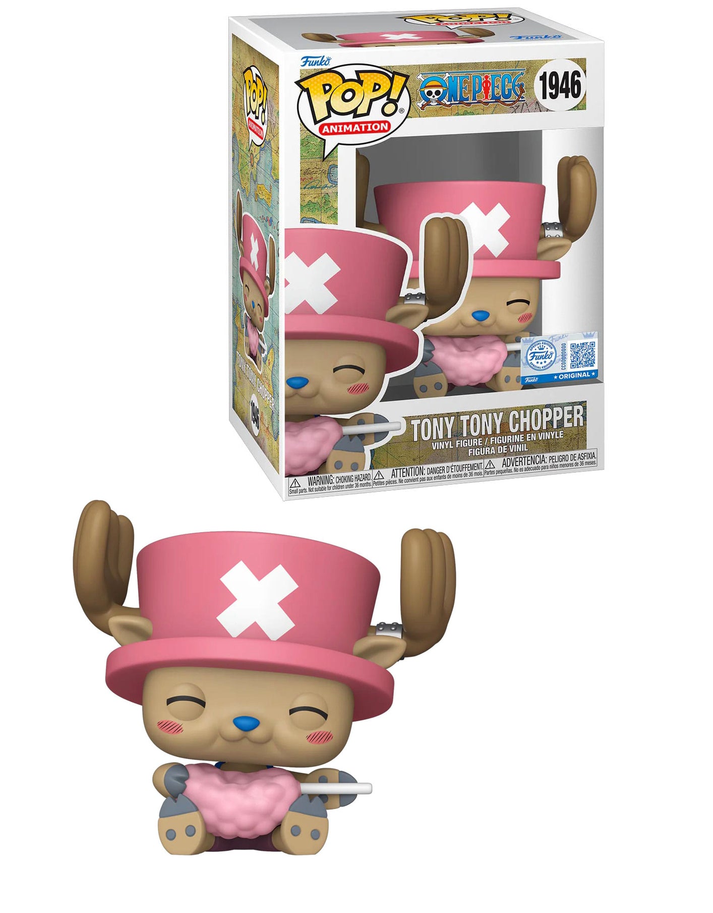 Funko Pop! One Piece – Tony Tony Chopper with Cotton Candy 1946