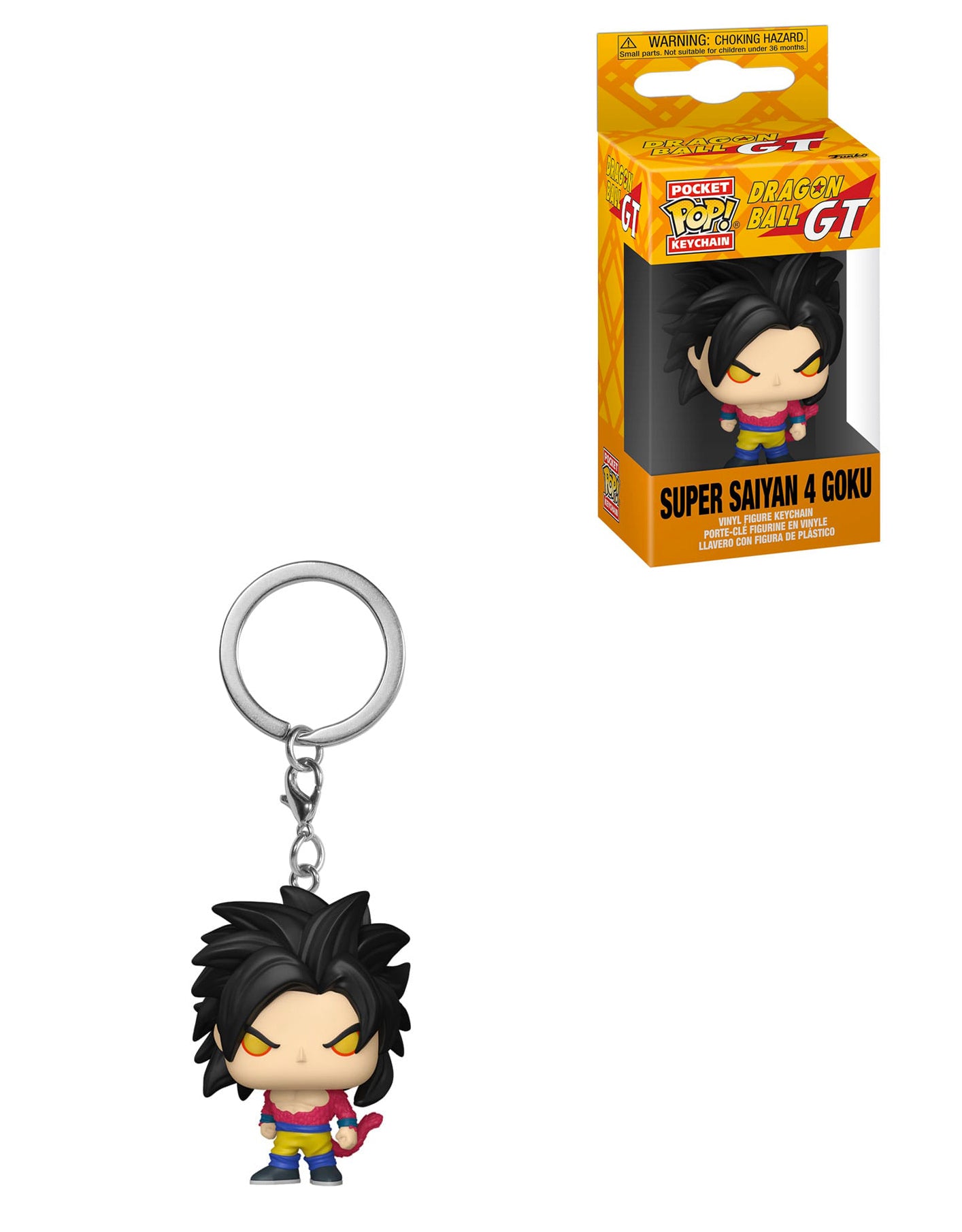 Funko Pop! Pocket Keychain Dragon Ball GT – Super Saiyan 4 Goku