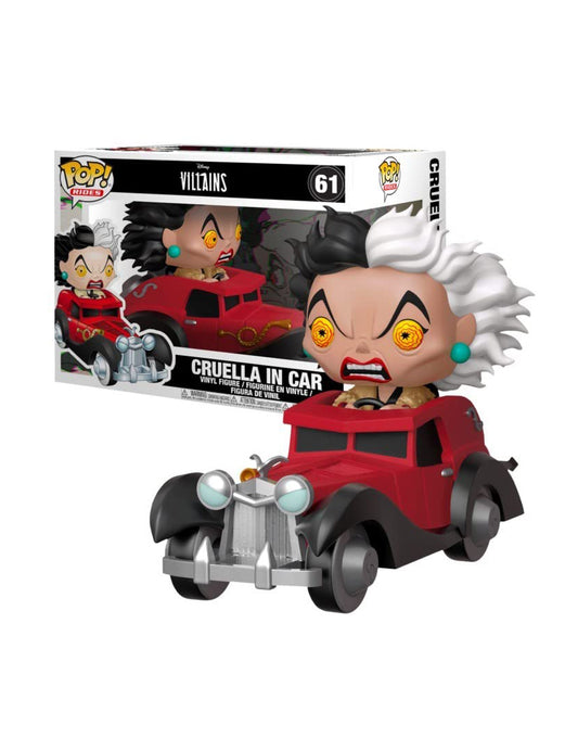 Funko Pop! Rides Disney - Cruella in Car 61 Special Edition