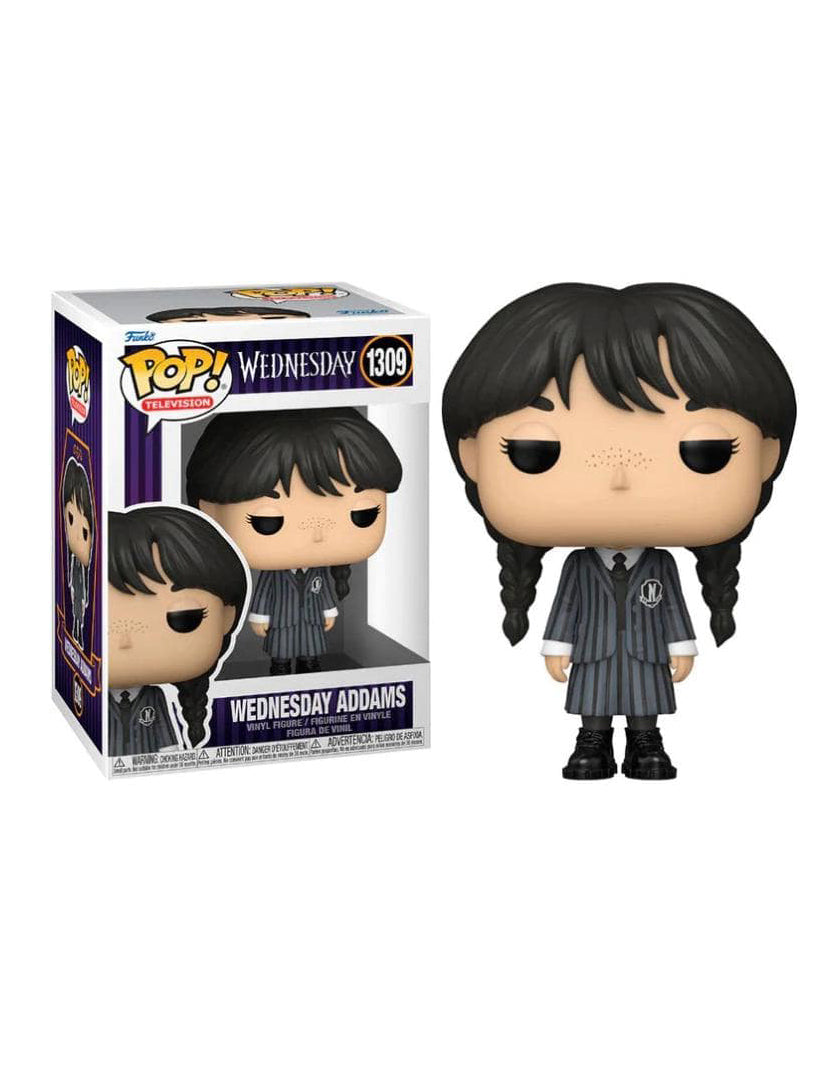 Funko Pop! Wednesday Addams 1309 - Colleziona la protagonista della serie Netflix "Wednesday"