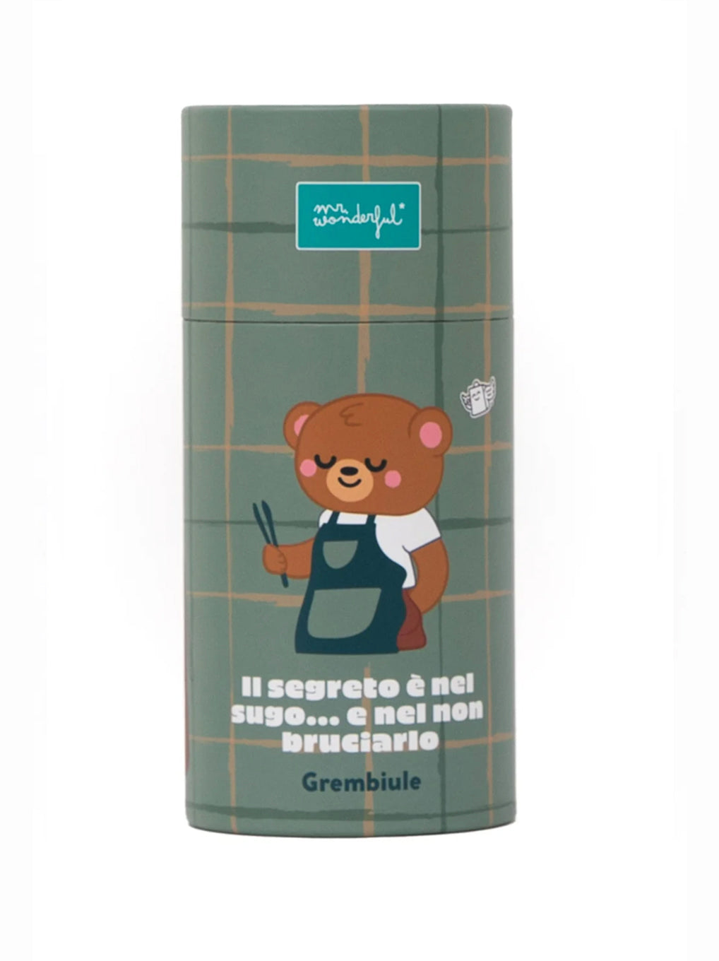 Grembiule Re della Foresta e della Griglia – Mr. Wonderful