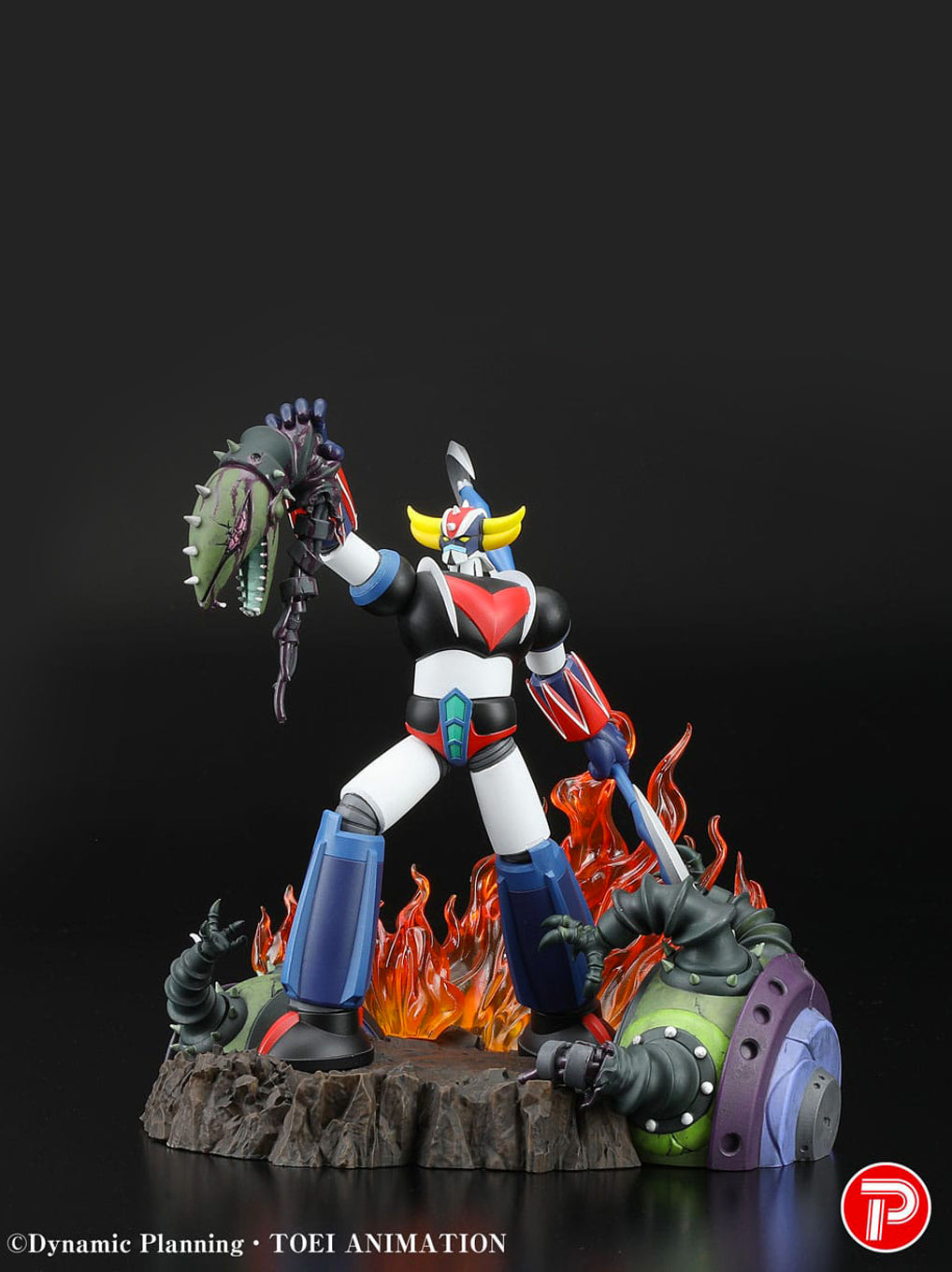 Grendizer Scene Selection 01 PVC Statue Grendizer "A Cry of Victory" - Plex