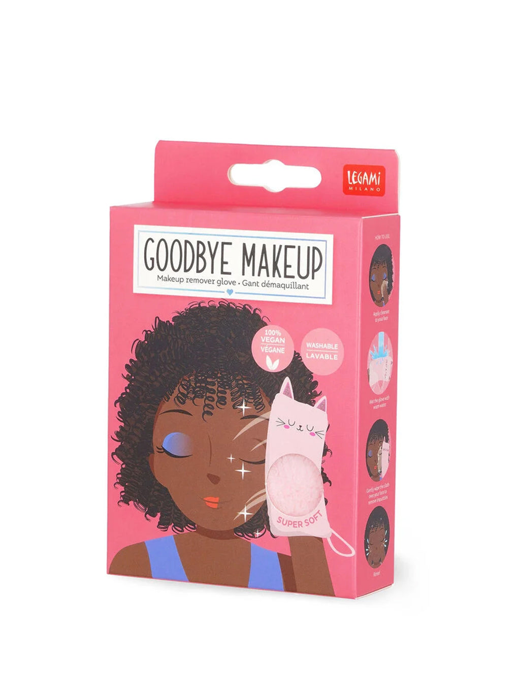 Guanto Struccante Kitty - Goodbye Makeup! Legami