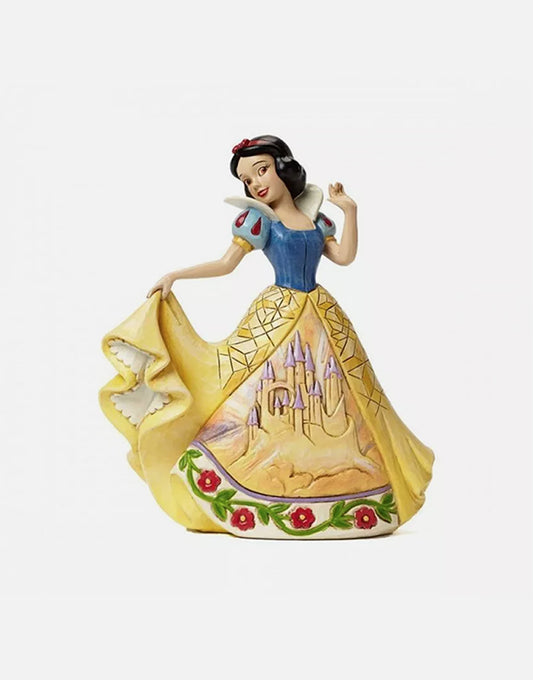 Statuetta Biancaneve Castle Dress - Serie Disney Traditions by Jim Shore