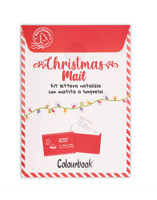 Kit Lettera a Babbo Natale - Christmas Mail Colourbook