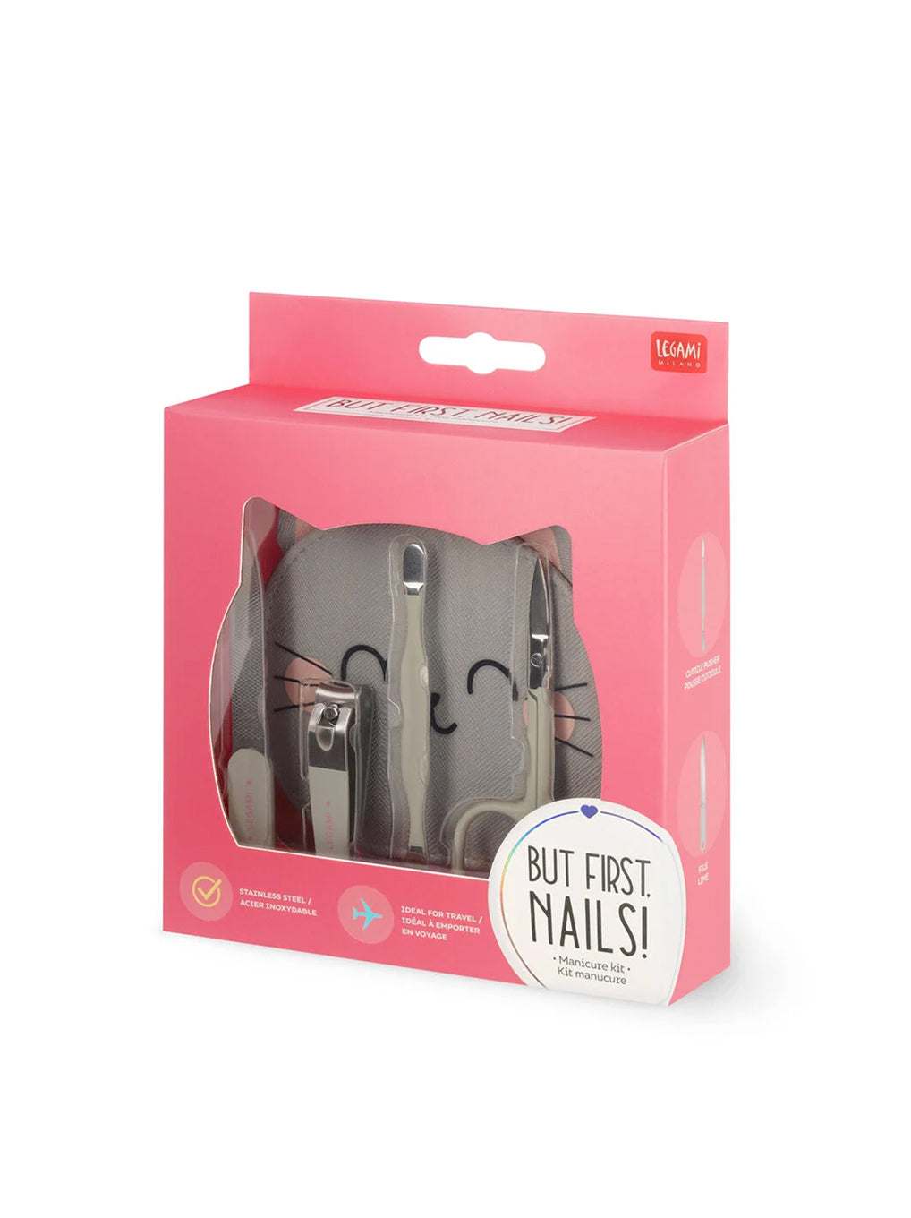 Kit Manicure Kitty - But First, Nails! Legami