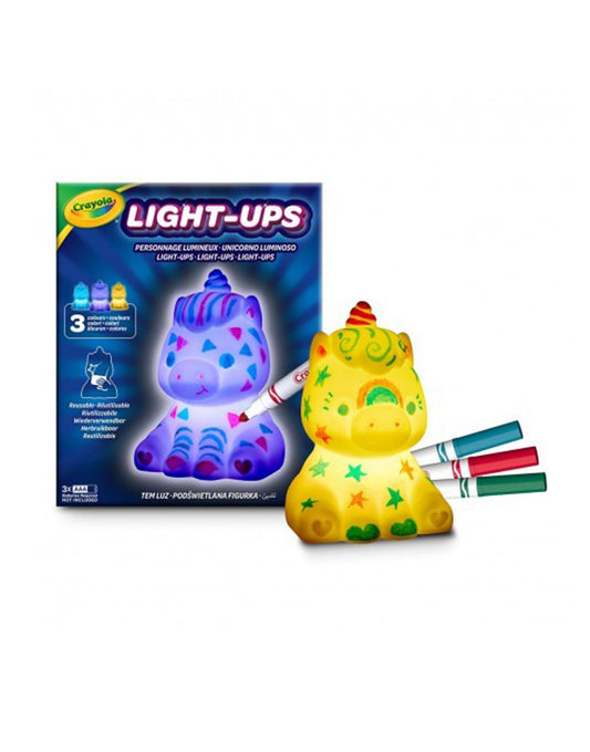Lampada Crayola Light Ups Unicorno da Colorare – Illumina e Crea senza Limiti!