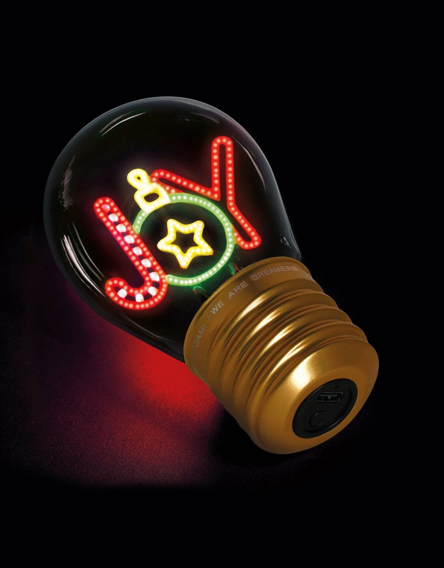 Lampada da Tavolo a Forma di Lampadina – Joy | Bulb Fiction – Legami