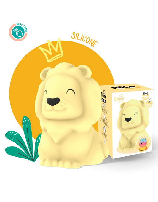 Lampada in Silicone Leone Ricaricabile – Crea