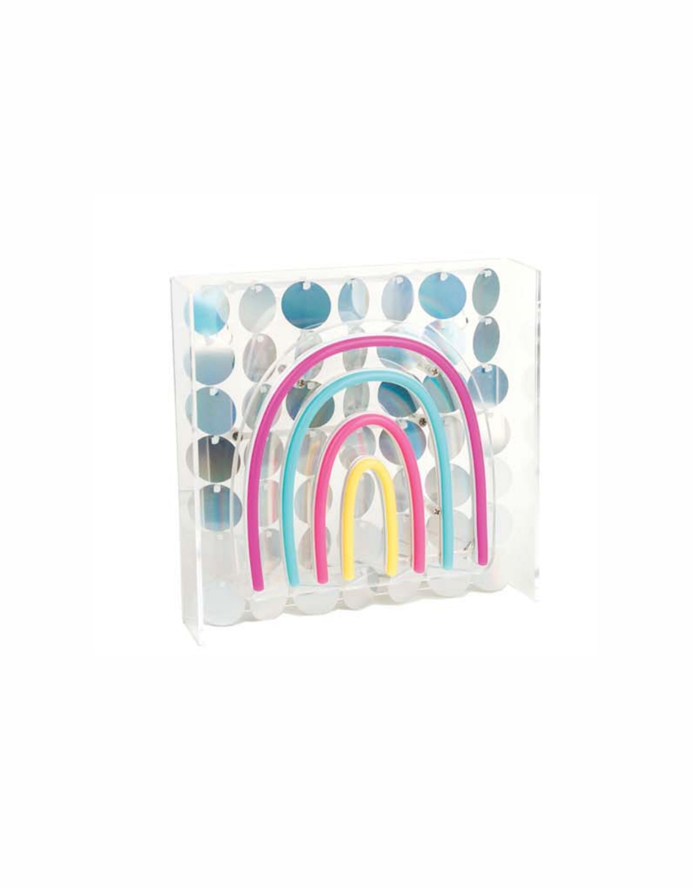 Lampada LED con Paillettes Arcobaleno - Maricart