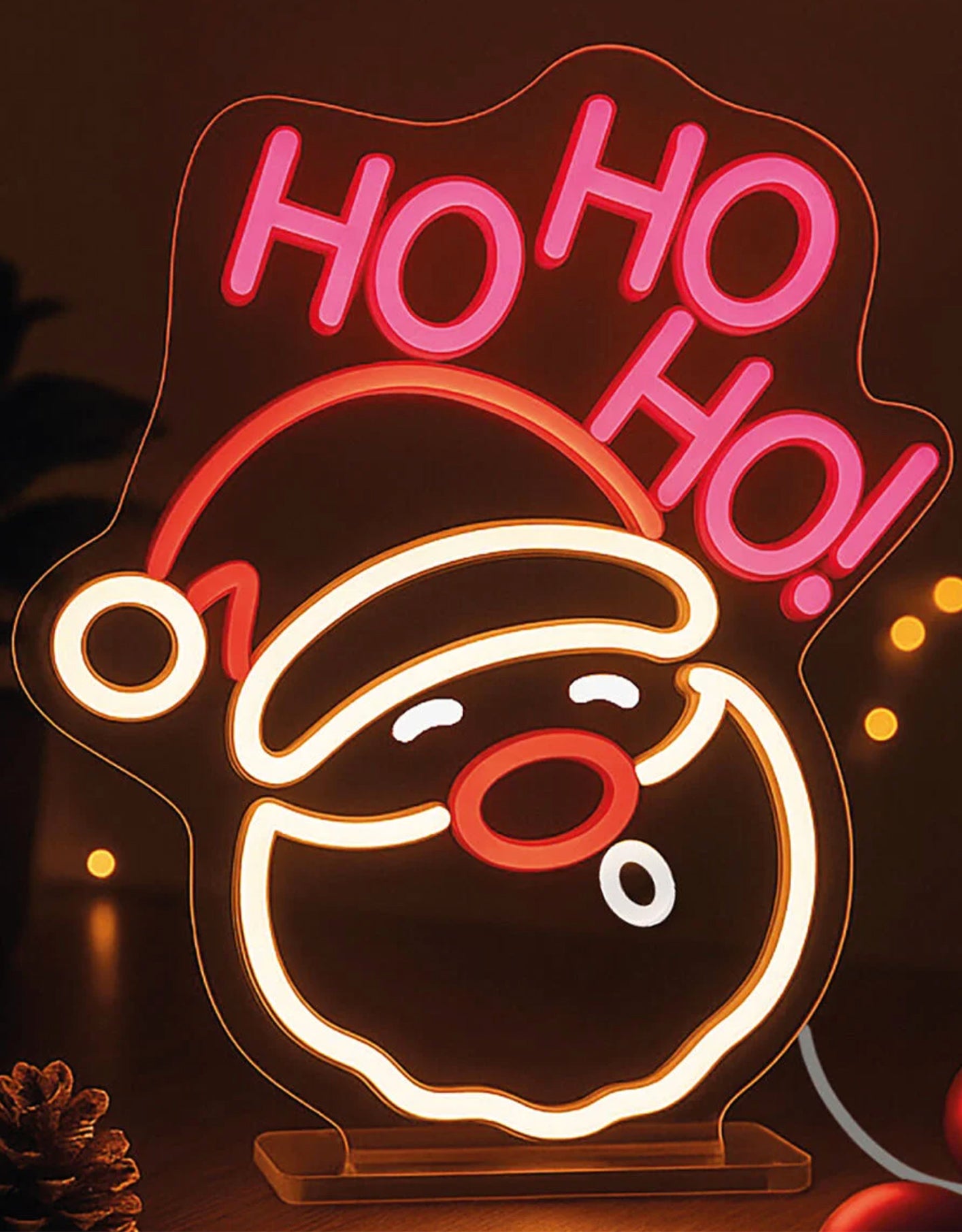 Lampada LED Effetto Neon – Santa Claus – Legami It's a Sign