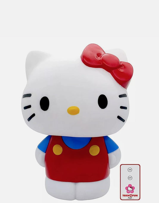 Lampada Notturna Hello Kitty Teknofun - Luce per Bambini con Telecomando e USB