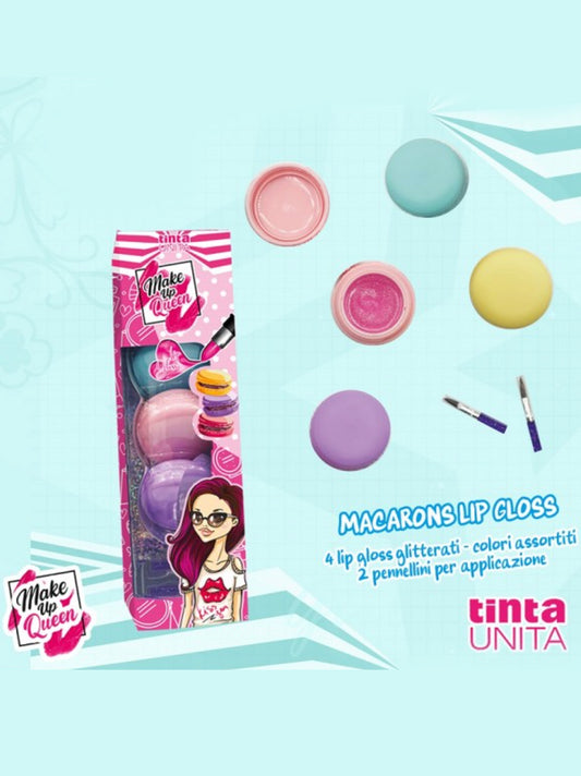Make Up Queen Tinta Unita Lip Gloss Macaron Set