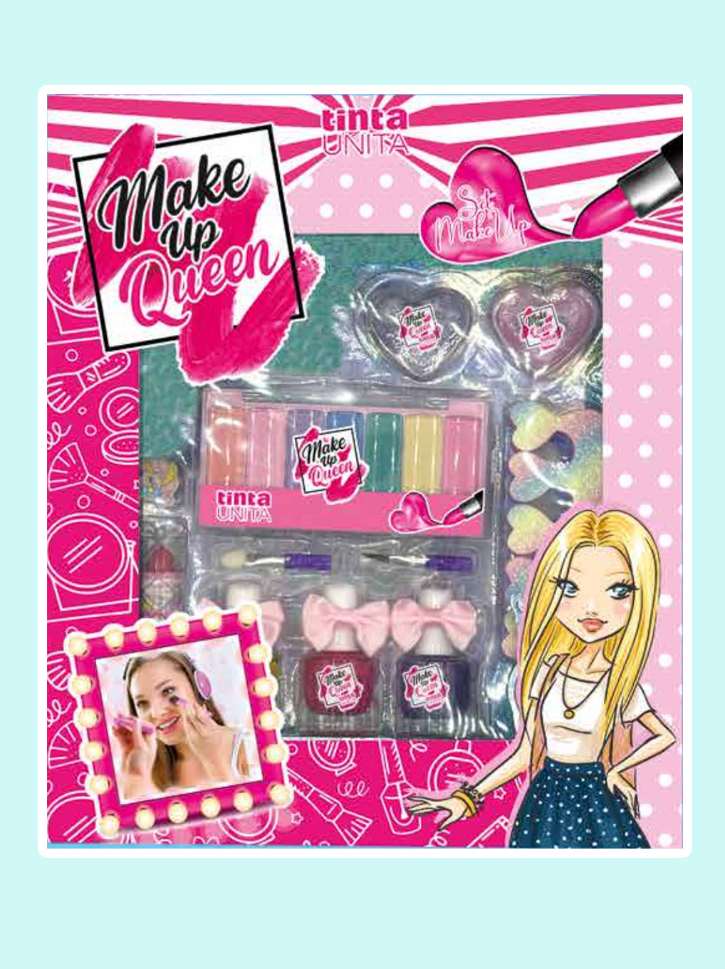 Make Up Queen Tinta Unita Set Make Up